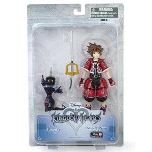 Disney Kingdom Hearts Valor Form Sora and Soldier Action Figures Series 1 NEW